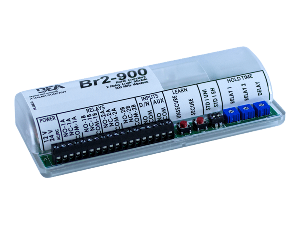 BEA 10BR2-900 Logic Module, Sequenced or Simultaneous Relay Activation, 2 Relays
