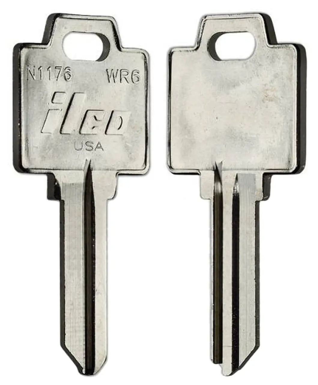 Kaba Ilco N1176 Weiser WR6 Key Blank, Smart Key-Fits Kwikset