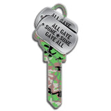 Lucky Line B141K Dog Tags KeyShapes Blank,  Kwikset  KW1/KW10