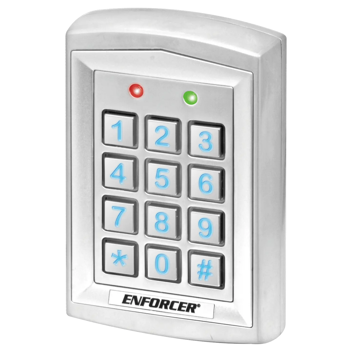 Seco-Larm SK-1323-SDQ Sealed Housing Weatherproof Stand-Alone Digital Access Keypad, 1010 Users, 2 Relays Out, 12-24 VAC/VDC
