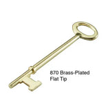 Lucky Line 87010 Flat Tip Skeleton Key 10 Per Pack