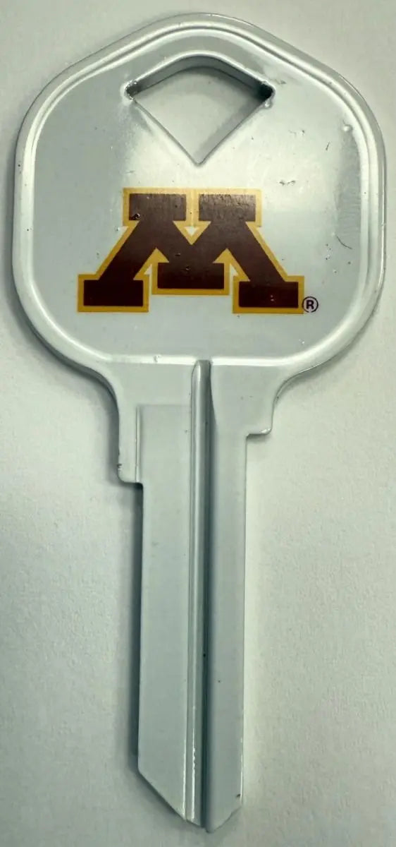 Kaba Ilco CK-KW1-MINNESOTA College Mascot House Key Blank KW1 Keyway