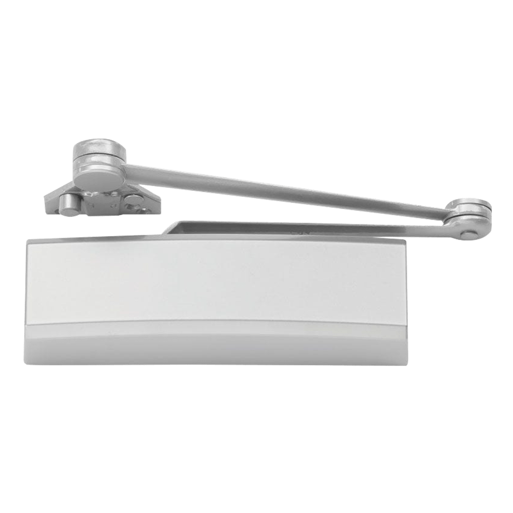 LCN 4050A-CUSH 689 4050 Series Surface Closer, Cush-N-Stop Arm, Aluminum Painted Finish