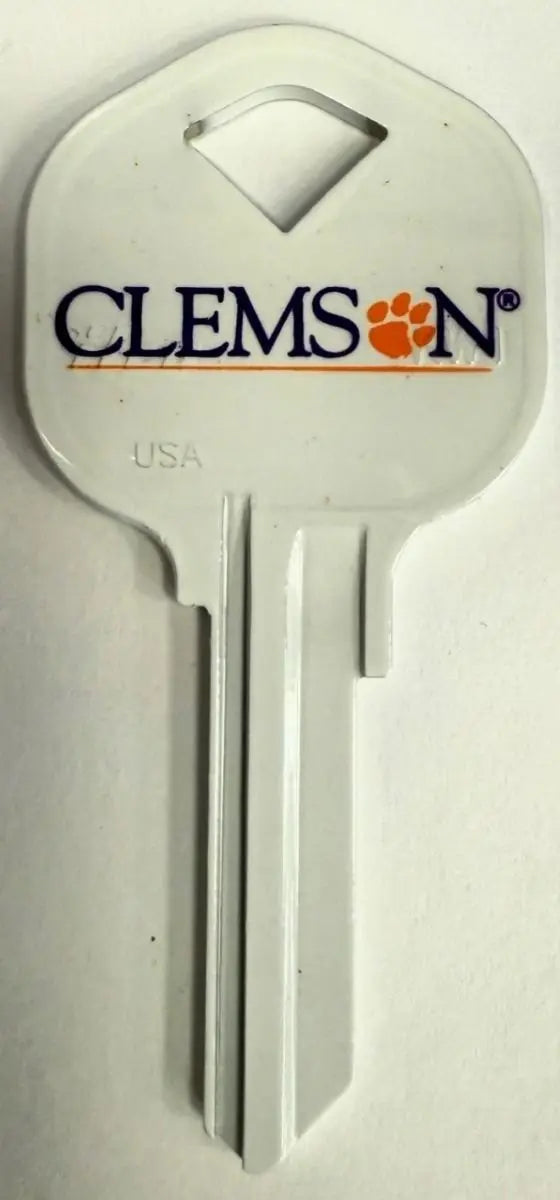 Kaba Ilco CK-KW1-CLEMSON Tigers College House Key Blank KW1 Keyway