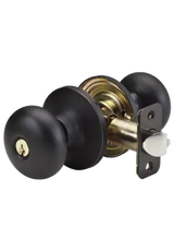 Master Lock BCO0112PKA4S  BISQUIT KNOB GR3 ENTRY, AGED BRONZE - SC1