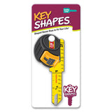 Lucky Line B126S  Tape Measure KeyShapes Blank,  Schlage  SC1