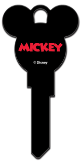 SC1-D119 Disney Keys Schlage MICKEY MOUSE HEAD SHAPE