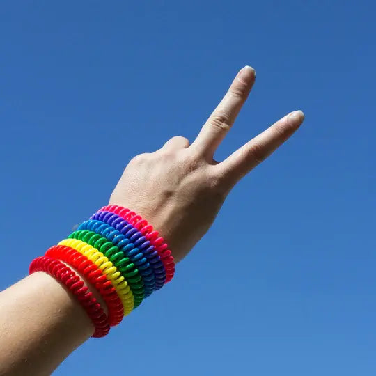 Lucky Line 41001 Wrist Coil with Ring 1 Per Card