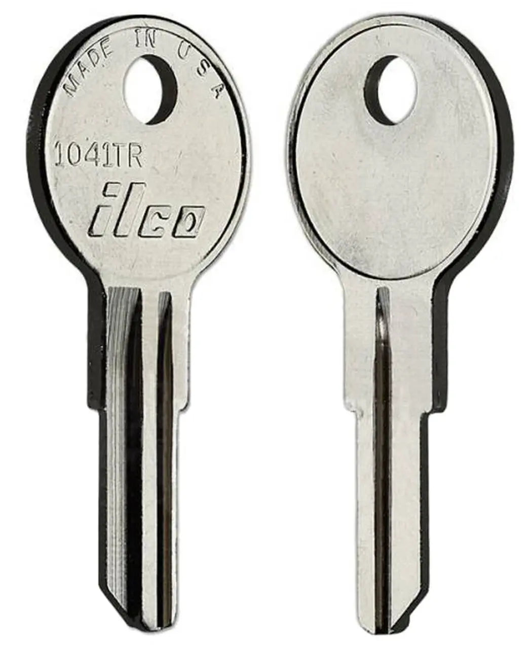 Kaba Ilco 1041TR Key Blank – Chicago K9/K59 Keyway, Nickel-Plated Brass, 5-Pin
