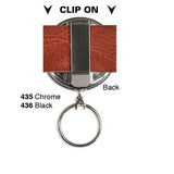 Lucky Line 43601 Key Bak Clip On Black 1 Per Card