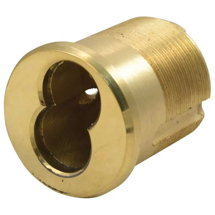 KSP 406-003 6 Pin Mortise Housing, Less Core, Less Cam, Bright Brass