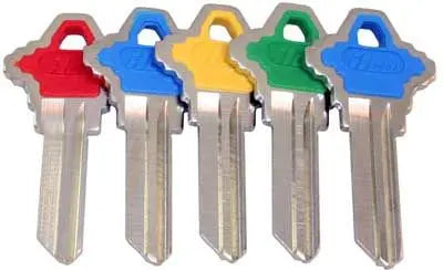 Kaba Ilco SC1-PC Color Colllection Key Blank, Assorted