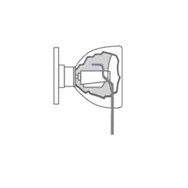 HPC TR-22 Tulip-Shaped Knob Tension Wrench Tool, Medium