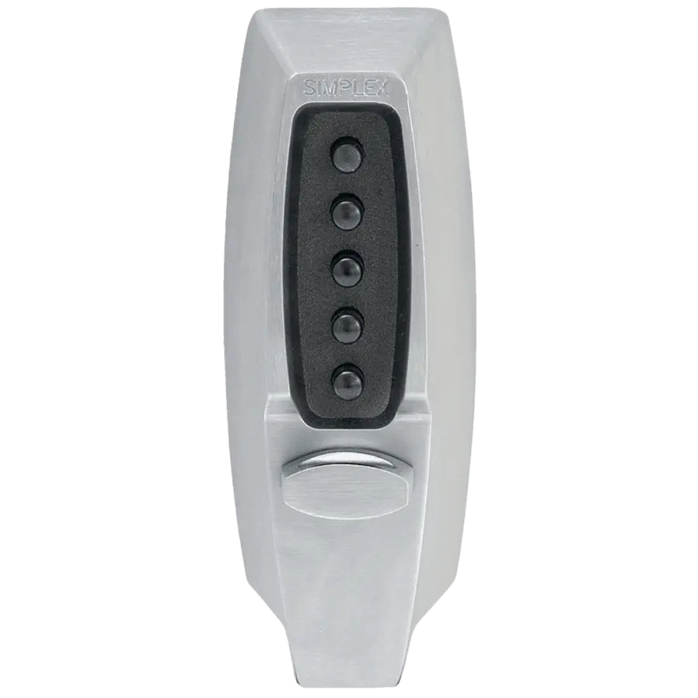 DormaKaba 7102-26D-41 Combination Deadbolt, 2-3/4" Backset, Satin Chrome