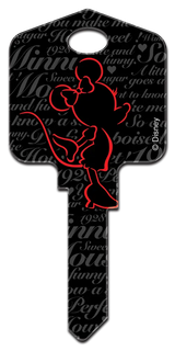 KW-D83 Disney Minnie Mouse House Key Blank KW Keyway
