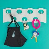 Lucky Line 60700 Wavy Key Rack 7 Key 1 Per Card