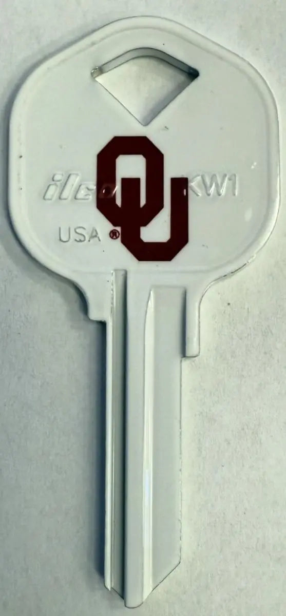 Kaba Ilco CK-KW1-OKLAHOMA College Mascot House Key Blank KW1 Keyway