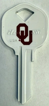 Kaba Ilco CK-KW1-OKLAHOMA College Mascot House Key Blank KW1 Keyway