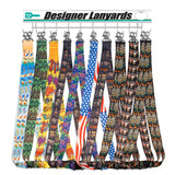 Lucky Line C200D Designer Lanyard with Display