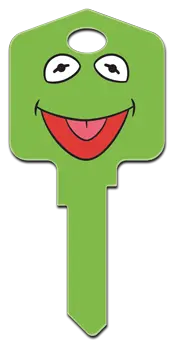 SC1-D22 Disney Keys Schlage Kermit and Miss Piggy