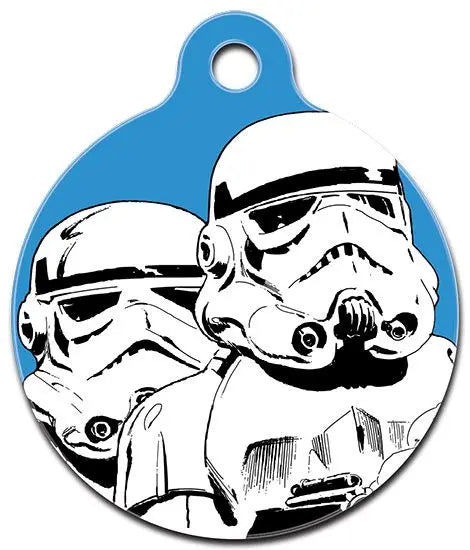 STAR WARS PET ID TAG SWID5-SM 1" SMALL STORMTROOPER