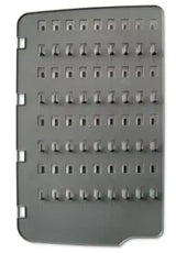 Lucky Line 61400 36 to 108 Hook Key Cabinet Gray