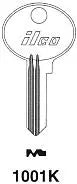 Kaba Ilco 1001K Key Blank