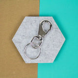 Lucky Line 44701 Large Boat Snap with Ring 1 Per Card