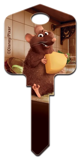 SC1-D126 Disney Keys Schlage Ratatouille