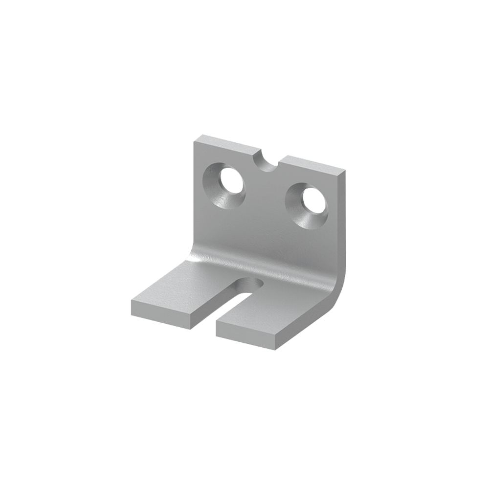 LCN 4030-30 689 4030 Series Grade 1 Cush Shoe Support, Aluminum Finish