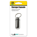 Lucky Line U12993 Storage Capsule Keychain Silver 1 Per Pack