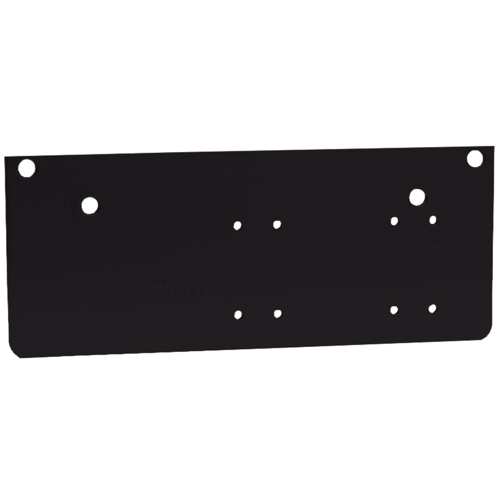 LCN 4040XP-18PA 693 Drop Plate, Required for Parallel Arm Mounting Where Top Rail is Less than 5-1/2", Black Finish
