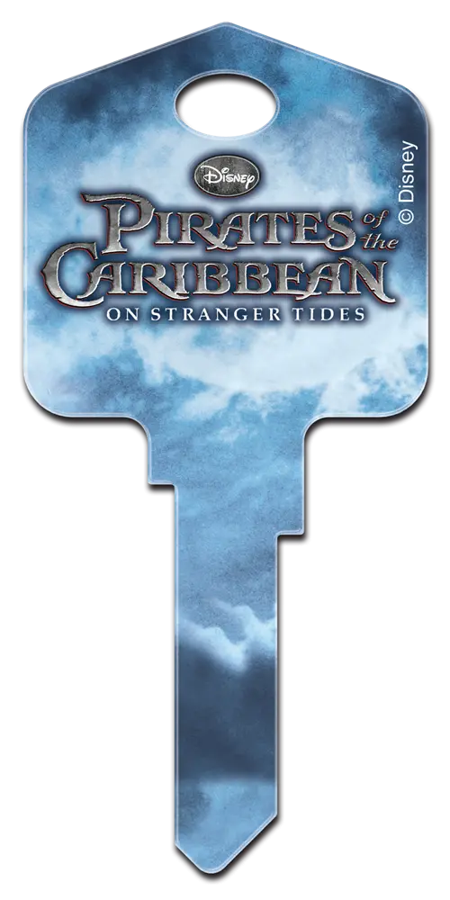 SC1-D27 Disney Keys Schlage Capt'n Jack Sparrow