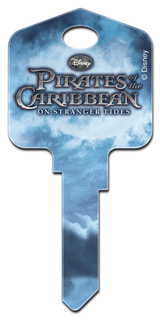 SC1-D27 Disney Keys Schlage Capt'n Jack Sparrow