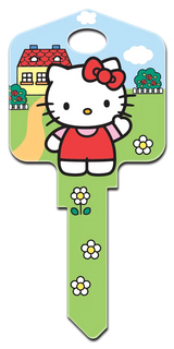 KW-SR6 Hello Kitty Keys Kwikset Hello Kitty's House