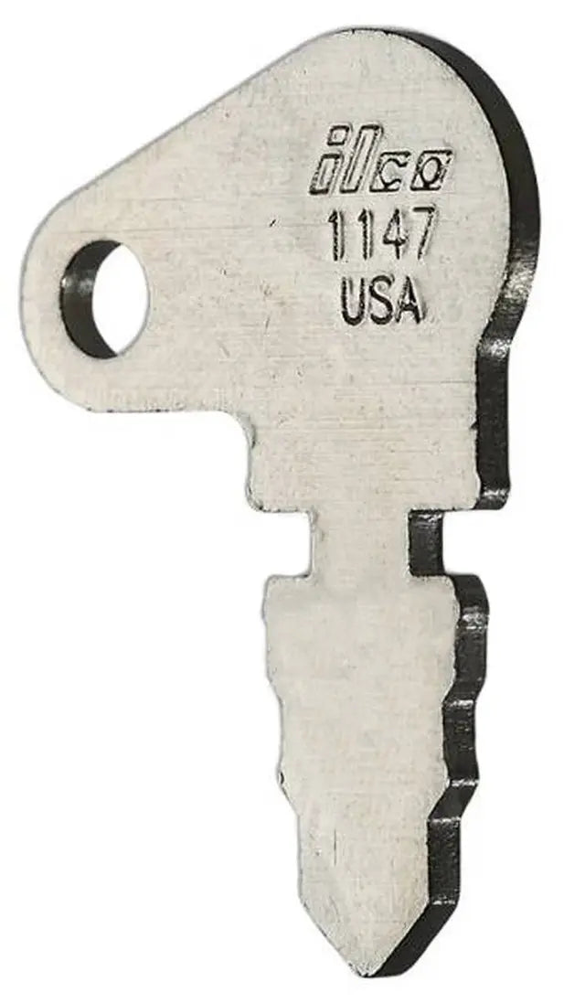 Kaba Ilco 1147 Key Blank – Golf Cart & Yard Tractor Pre-Cut Switch Key