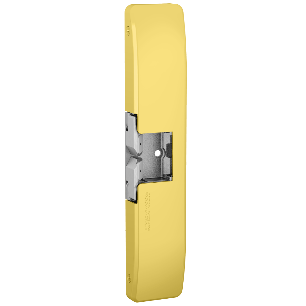 HES 9500-606 Fail Safe/Fail Secure, Complete 12/24VDC Electric Strike, Surface Mounted, 3/4" Thickness, Fire Rated, Satin Brass