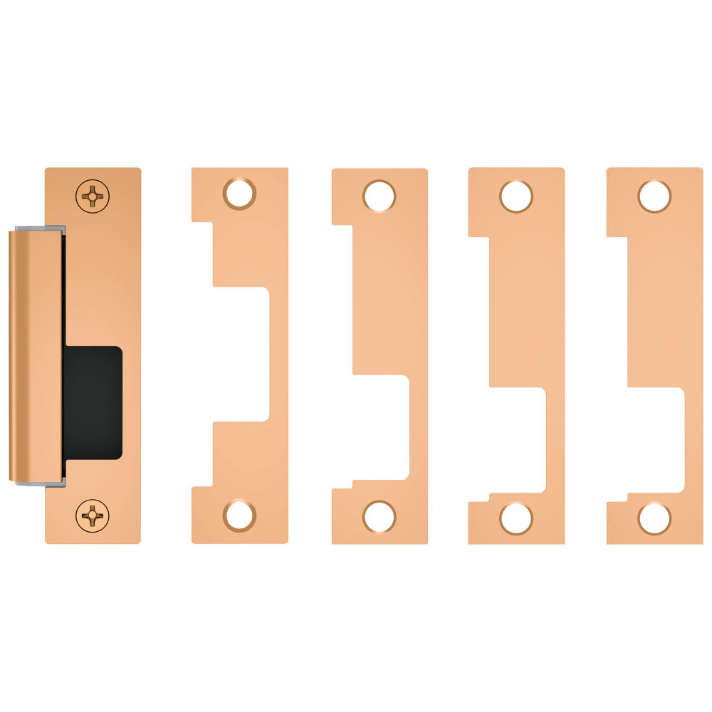 HES 1500C-612-DLM Grade 1 Electric Strike, For Cylindrical or Mortise Latchbolt Locks, Auto-Sensing 12/24 VDC, Field Selectable Fail Safe/Fail Secure, Includes 1J, 1K, 1KD, 1KM Options, Dual Lock Monitor, Satin Bronze