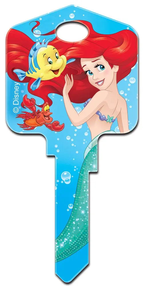 KW-D16 Disney Keys Kwikset Ariel & Friends