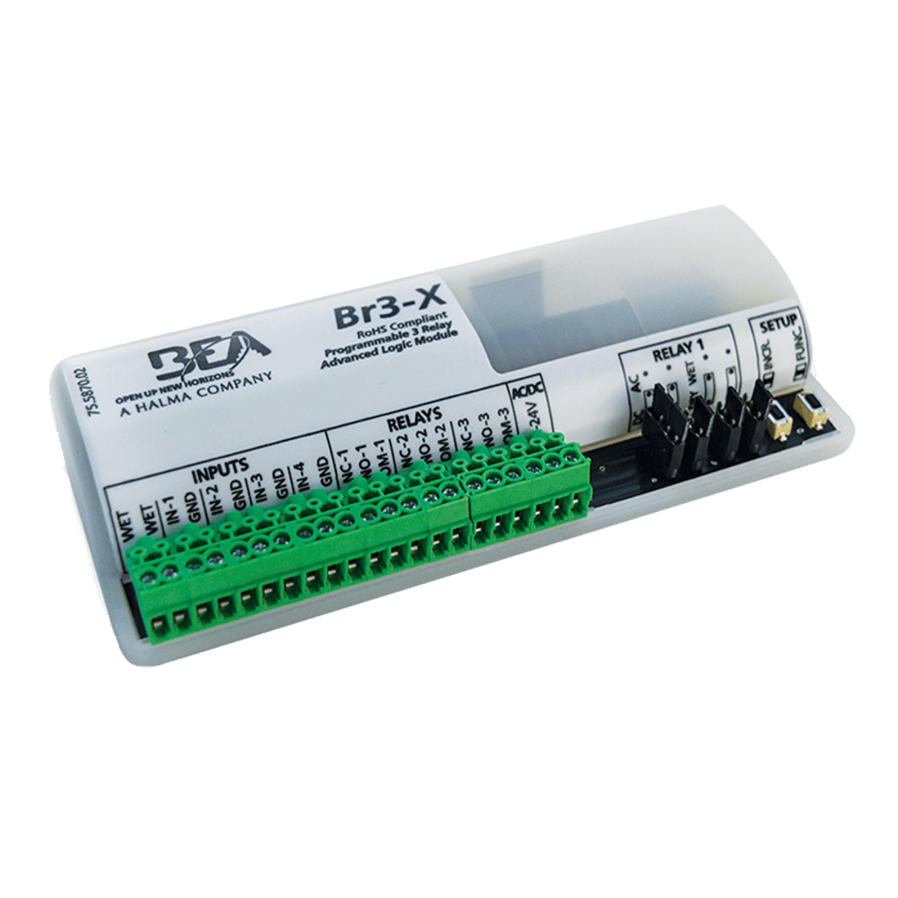 BEA 10BR3-X Logic Module, 13 Programmable Logic Functions, 3 Relays