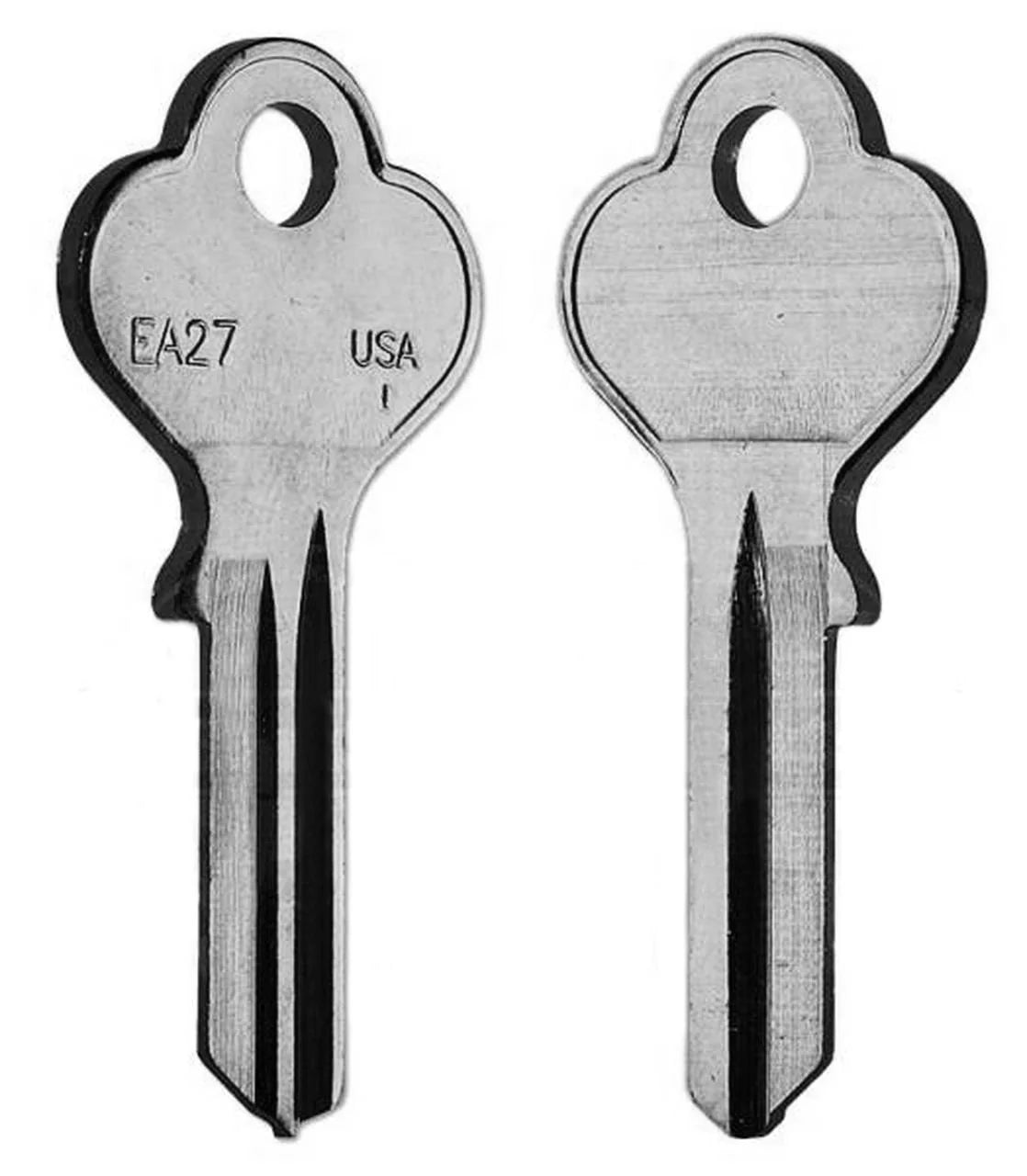 Kaba Ilco X1014F Eagle Lockset Key Blank – EA27, Nickel-Plated Brass, 5-Pin