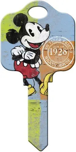 SC1-D62 Disney Keys Schlage Mickey Mouse - 1928