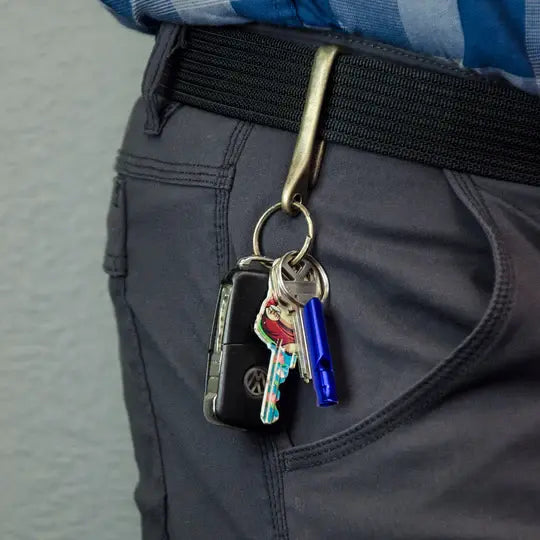 Lucky Line U12801 Bullet Whistle Keychain Asst 1 Per Card