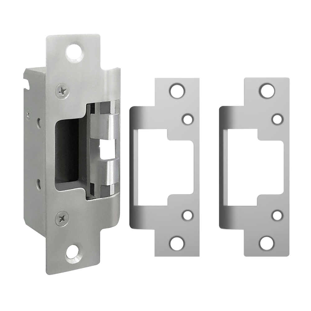 HES 8300C-630-LBM Fail Safe/Fail Secure, Complete 12/24VDC Electric Strike, Latchbolt Monitor, Satin Stainless Steel
