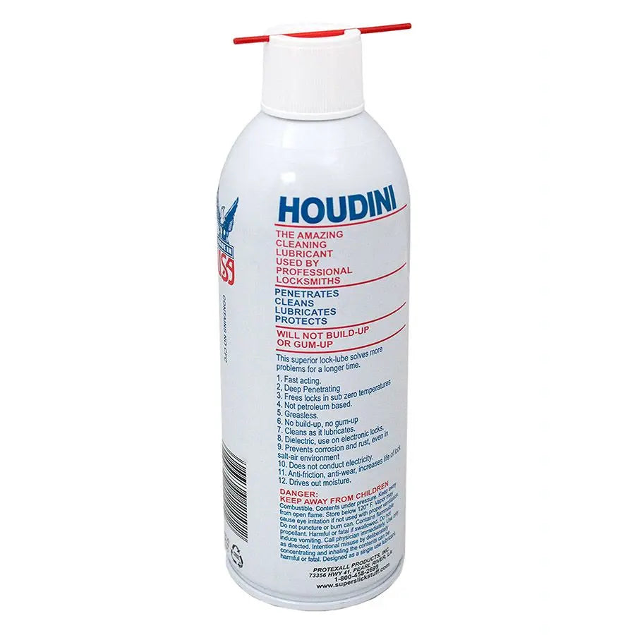 Protexall Houdini Lock Lube 11 Ounce Aerosol Can