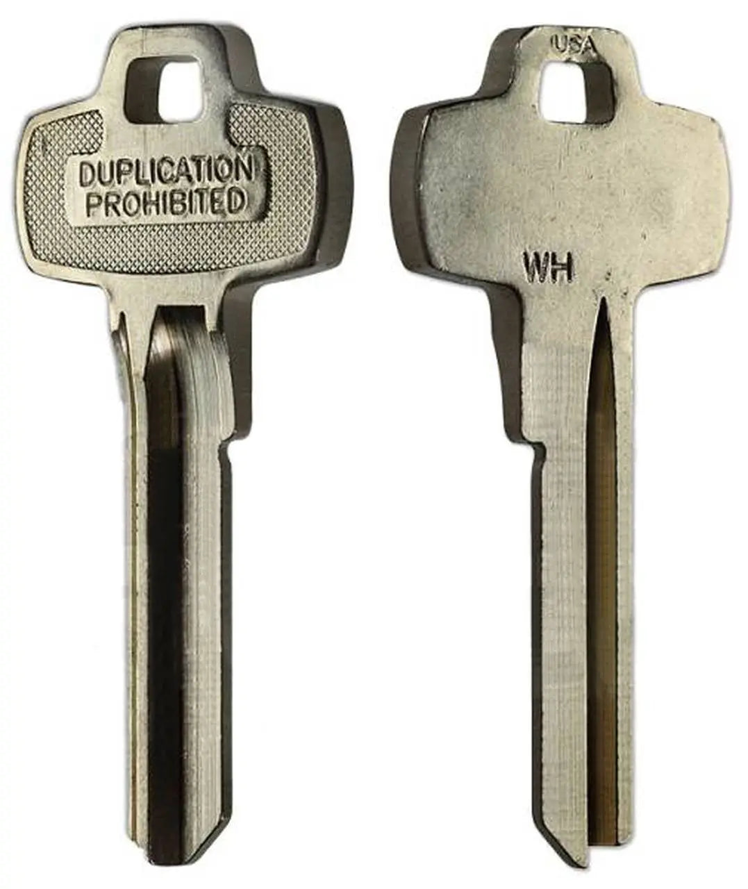 Kaba Ilco 1A1WH1 Look-Alike Best WH Key Blank, Nickel Silver