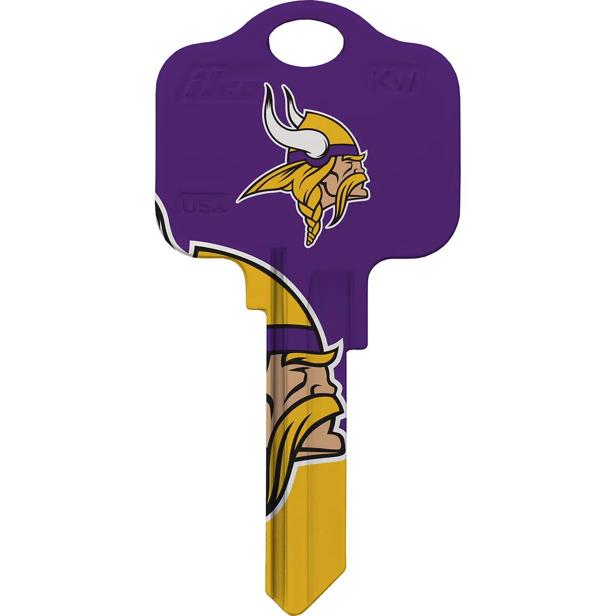 Kaba Ilco KW1-NFL-VIKINGS Minnesota Vikings Football House Key Blank KW Keyway