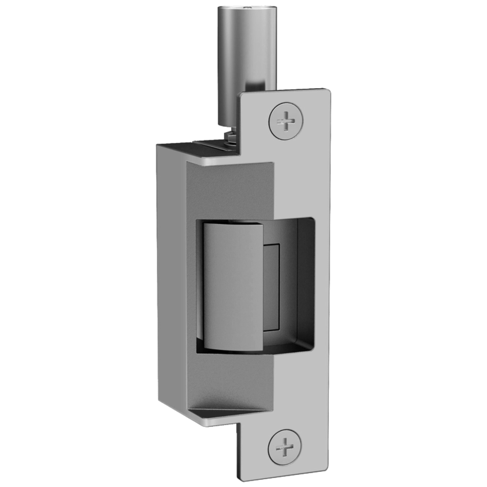 HES 712 12D 630 Fail Secure, Complete 12VDC Electric Strike, 1/2" Keeper, Metal Frame Satin Stainless Steel