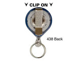 Lucky Line 43801 Mini Bak with Split Key Ring Clip On 1 Per Card
