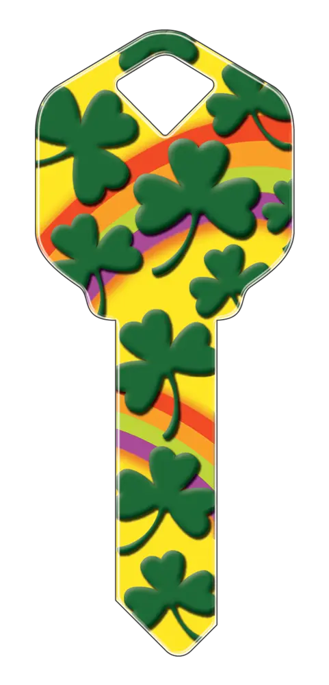 KW-HK20 Happy Keys Kwikset Rainbow Clover
